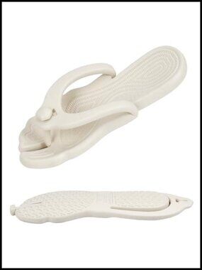 Foldable Travel Slippers Lightweight Quick-Dry Non-Slip Shower Sandals